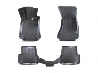 TAPETES DE BORRACHA RIZLINE PARA AUDI A6 2011-2015