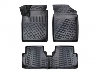 TAPETES DE BORRACHA RIZLINE PARA CITROËN BERLINGO / PEUGEOT PARTNER 1996-2008
