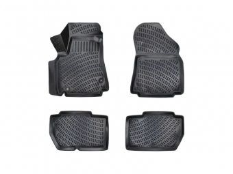 ALFOMBRILLAS DE GOMA RIZLINE PARA CITROËN BERLINGO / PEUGEOT PARTNER II 2008--
