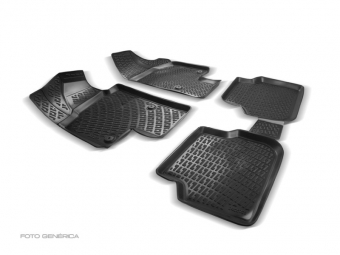 TAPETES DE BORRACHA RIZLINE PARA CITROËN BERLINGO / PEUGEOT PARTNER II 2008--