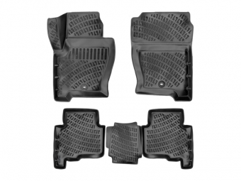 ALFOMBRILLAS DE GOMA RIZLINE PARA LAND ROVER DISCOVERY IV 2009-2016