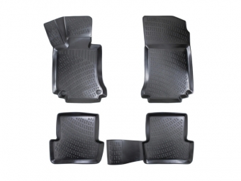 TAPETES DE BORRACHA RIZLINE PARA MERCEDES-BENZ W204 BERLINA 2007-2014