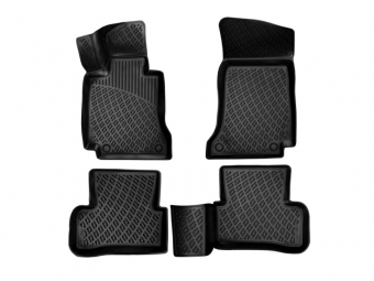 ALFOMBRILLAS DE GOMA RIZLINE PARA MERCEDES-BENZ W205 BERLINA 2014-2021