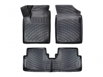 ALFOMBRILLAS DE GOMA RIZLINE PARA CITROËN BERLINGO / PEUGEOT PARTNER 1998-2008