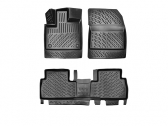 TAPETES DE BORRACHA RIZLINE PARA PARA PEUGEOT RIFTER 2019--