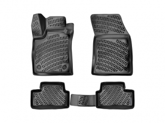 ALFOMBRILLAS DE GOMA RIZLINE PARA RENAULT MEGANE 2016--