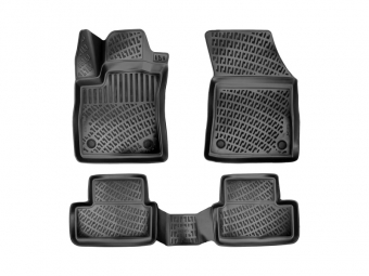 TAPETES DE BORRACHA RIZLINE PARA RENAULT MEGANE SEDAN 2016--