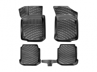 ALFOMBRILLAS DE GOMA RIZLINE PARA SKODA OCTAVIA 1996-2004