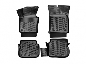 ALFOMBRILLAS DE GOMA RIZLINE PARA VOLKSWAGEN CADDY 2004-2010