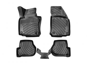 TAPETES DE BORRACHA RIZLINE PARA VOLKSWAGEN GOLF MK5 2003-2008