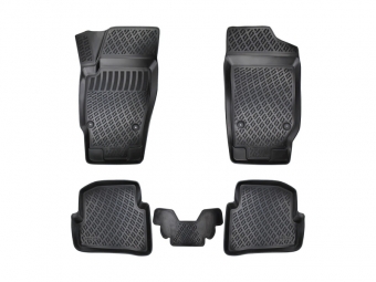 ALFOMBRILLAS DE GOMA RIZLINE PARA VOLKSWAGEN POLO 6R / 6C 2009-2017