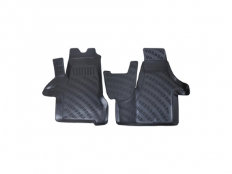 ALFOMBRILLAS DE GOMA RIZLINE PARA VOLKSWAGEN T5 MULTIVAN / CARAVELLE 2003-2015