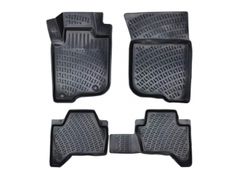 ALFOMBRILLAS DE GOMA RIZLINE PARA MITSUBISHI L200 2019--