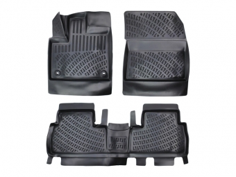 TAPETES DE BORRACHA RIZLINE PARA PEUGEOT RIFTER SKYPACK TRIM 2019--