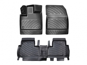 ALFOMBRILLAS DE GOMA RIZLINE PARA CITROËN BERLINGO III 2018--