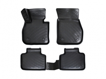 TAPETES DE BORRACHA RIZLINE PARA BMW X1 F48 2015-2022