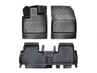 ALFOMBRILLAS DE GOMA RIZLINE PARA TOYOTA PROACE CITY 2020--