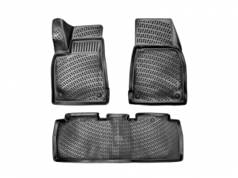 TAPETES DE BORRACHA RIZLINE PARA TESLA MODEL X 2015-2020