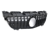 PARRILLA DELANTERA PANAMERICANA GTR PARA MERCEDES SLK R172 2011-2015 NEGRO BRILLO