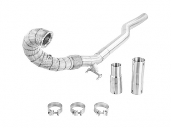 DOWNPIPE ALPHA COMPETITION PARA GOLF 7 R / S3 8V / LEON 3 CUPRA 4DRIVE - ANTITÉRMICO