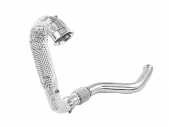 DOWNPIPE ALPHA COMPETITION PARA MERCEDES CLASE A 45 AMG / CLA 45 AMG - ANTITÉRMICO