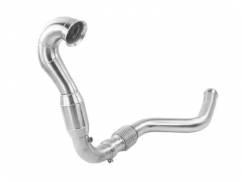 DOWNPIPE ALPHA COMPETITION PARA MERCEDES CLASE A 45 AMG / CLA 45 AMG - CATALIZADOR