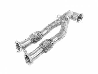 DOWNPIPE ALPHA COMPETITION PARA AUDI RS3 8V.5 SEDAN / TTRS 8S 2.5 TFSI - ANTITÉRMICO