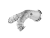 DOWNPIPE ALPHA COMPETITION PARA AUDI S4 / S5 B9 2016-2021 - 3.0 TFSI - ANTITÉRMICO