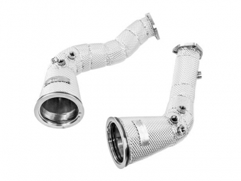 DOWNPIPES ALPHA COMPETITION PARA AUDI RS6 C8 / RS7 C8 4.0 TFSI - ANTITÉRMICO