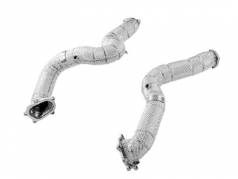 DOWNPIPES ALPHA COMPETITION PARA AUDI RS6 C7 / RS7 C7 2012-2019 - 4.0 TFSI - ANTITÉRMICO