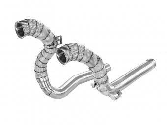 DOWNPIPE ALPHA COMPETITION PARA MERCEDES C190 AMG GT / GTS / GTC / GTR - 4.0T - ANTITÉRMICO