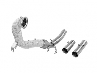 DOWNPIPE ALPHA COMPETITION VW GOLF 8 GTI / SKODA OCTAVIA NX RS 2.0 TFSI EA888.4 - ANTITÉRMICO