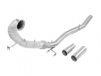 DOWNPIPE ALPHA COMPETITION PARA VW GOLF 8 R / AUDI S3 8Y 2020- - ANTITÉRMICO