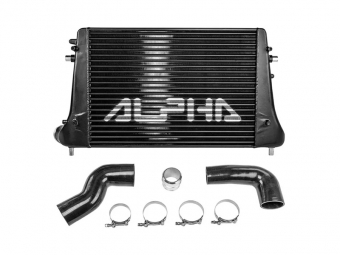 INTERCOOLER ALPHA COMPETITION PARA GOLF 5 GTI, GOLF 6 GTI / R, LEÓN 2 CUPRA, AUDI S3 8P Y TT 8J