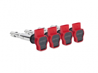 KIT 4 BOBINAS DE ENCENDIDO ALTO RENDIMIENTO APR 2.0 TFSI / 1.8T 20V - ROJO