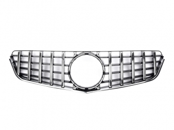 GRELHA DIANTEIRA PANAMERICANA GTR PARA MERCEDES CLASSE E C207 / A207 2009-2013 - CROMO