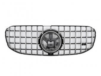 GRELHA DIANTEIRA PANAMERICANA GTR PARA MERCEDES GLS X167 2019-2023 - CROMO