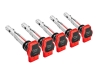 KIT 5 BOBINES DE IGNIÇÃO DE ALTA PERFORMANCE RACINGLINE AUDI RS3 8P / TTRS 8J - 2.5 TFSI - VERMELHO