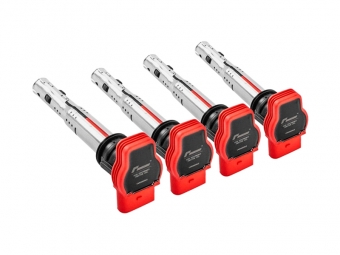 KIT 4 BOBINAS DE ENCENDIDO ALTO RENDIMIENTO RACINGLINE 2.0 TFSI / 1.8T 20V - ROJO