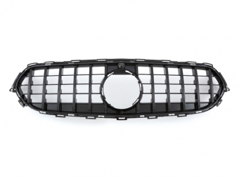 PARRILLA DELANTERA PANAMERICANA GTR PARA MERCEDES CLASE E W213 / S213 / C238 / A238 2020-2023 NEGRO