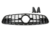 GRELHA DIANTEIRA PANAMERICANA GTR PARA MERCEDES SL R231 FACELIFT 2016-2020 - PRETO