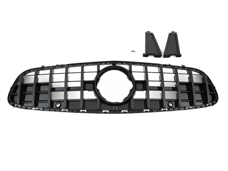 GRELHA DIANTEIRA PANAMERICANA GTR PARA MERCEDES SL R231 FACELIFT 2016-2020 - PRETO