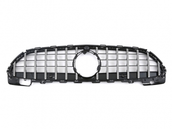 PARRILLA DELANTERA PANAMERICANA GTR PARA MERCEDES CLASE C W206 / S206 2021- AMGLINE - CROMO