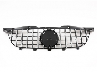 GRELHA DIANTEIRA PANAMERICANA GTR PARA MERCEDES SPRINTER W906 2006-2013 - CROMO