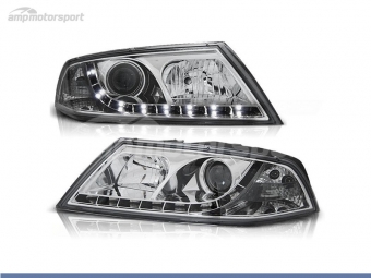 FAROIS DIANTEIROS LUZ DIURNA LED PARA SKODA OCTAVIA