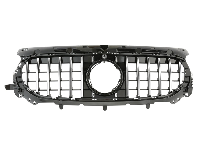 PARRILLA DELANTERA PANAMERICANA GTR PARA MERCEDES GLA H247 2023-- CROMO