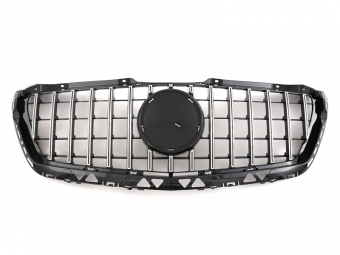 GRELHA DIANTEIRA PANAMERICANA GTR PARA MERCEDES SPRINTER W906 2013-2018 - CROMO