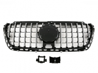 GRELHA DIANTEIRA PANAMERICANA GTR PARA MERCEDES SPRINTER W907 / W910 2018-- CROMO
