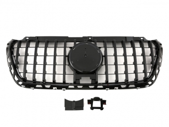 GRELHA DIANTEIRA PANAMERICANA GTR PARA MERCEDES SPRINTER W907 / W910 2018-- PRETO