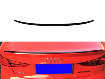 ALERÓN PARA AUDI A3 8V SEDAN 2012-2020 NEGRO BRILLO